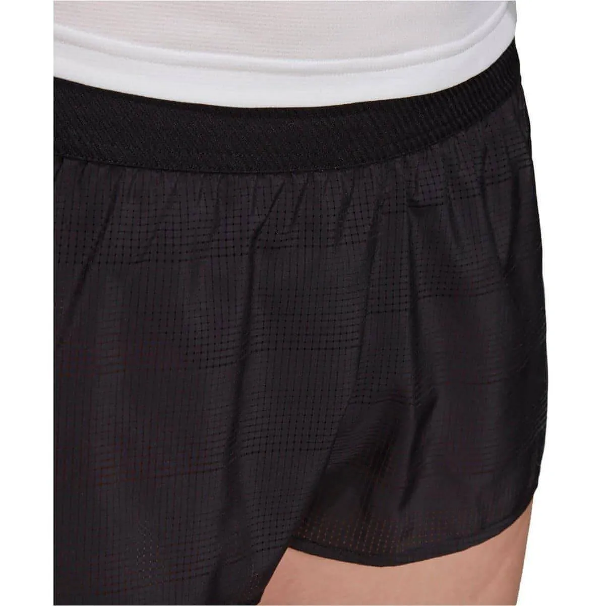 adidas Speed Split Womens Running Shorts - Black