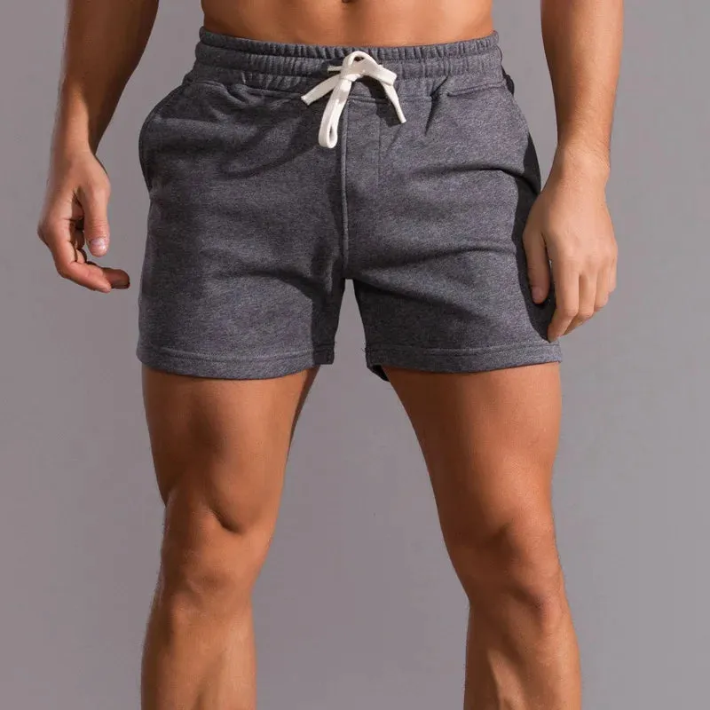 Aidase 2024 Summer Male Shorts Cotton Casual Running Shorts Men Joggers Fitness Workout Shorts Black Quick Dry Gym Sports Short Pants