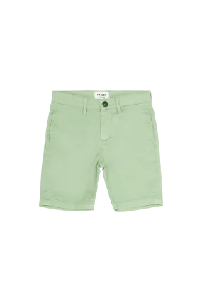 ALLEN Pistache - Chino Fit Bermuda Shorts