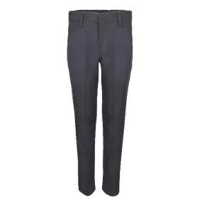 BOYS DARK GREY BASIC CHINOS PANTS