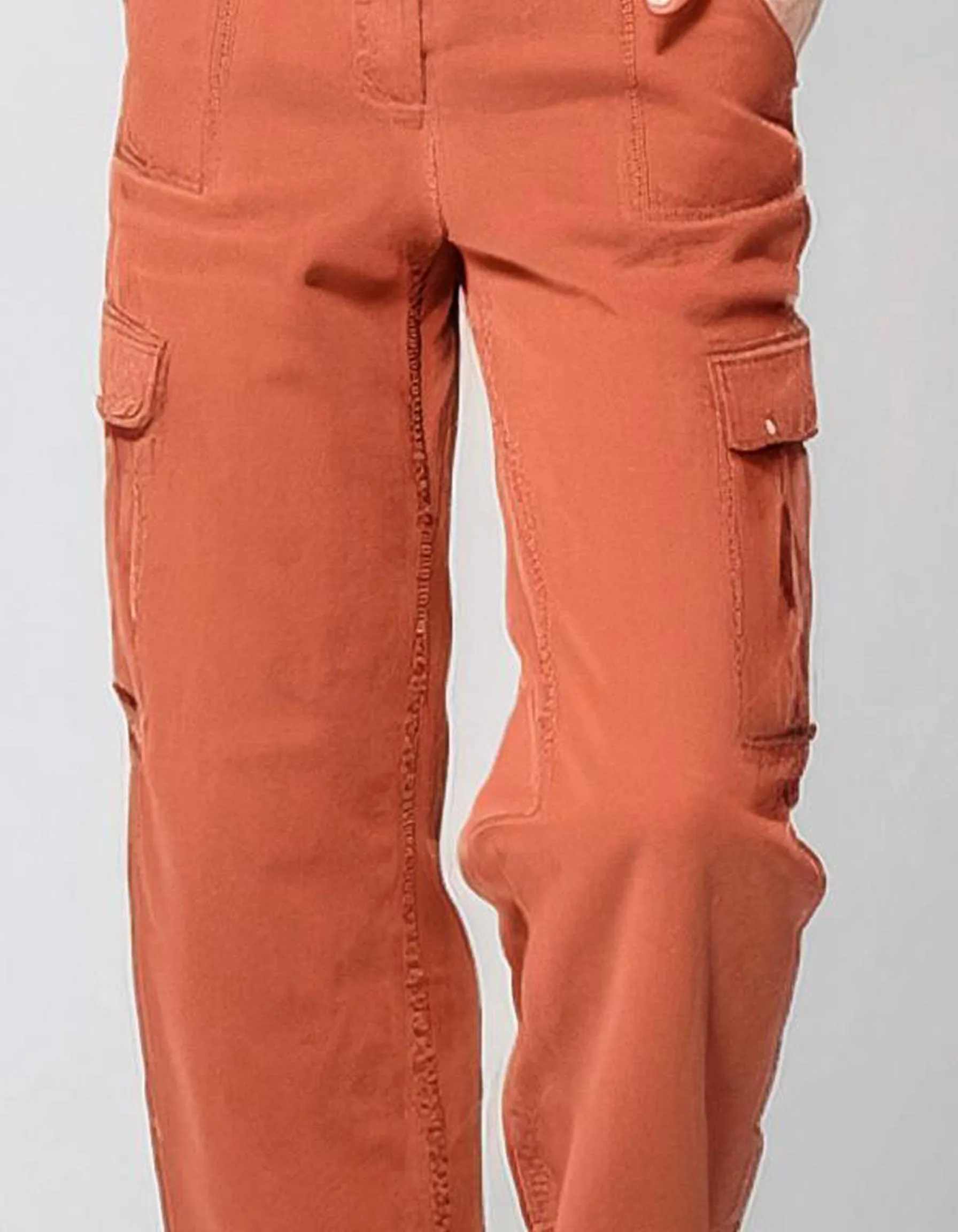 Bright Orange Cargo Pants