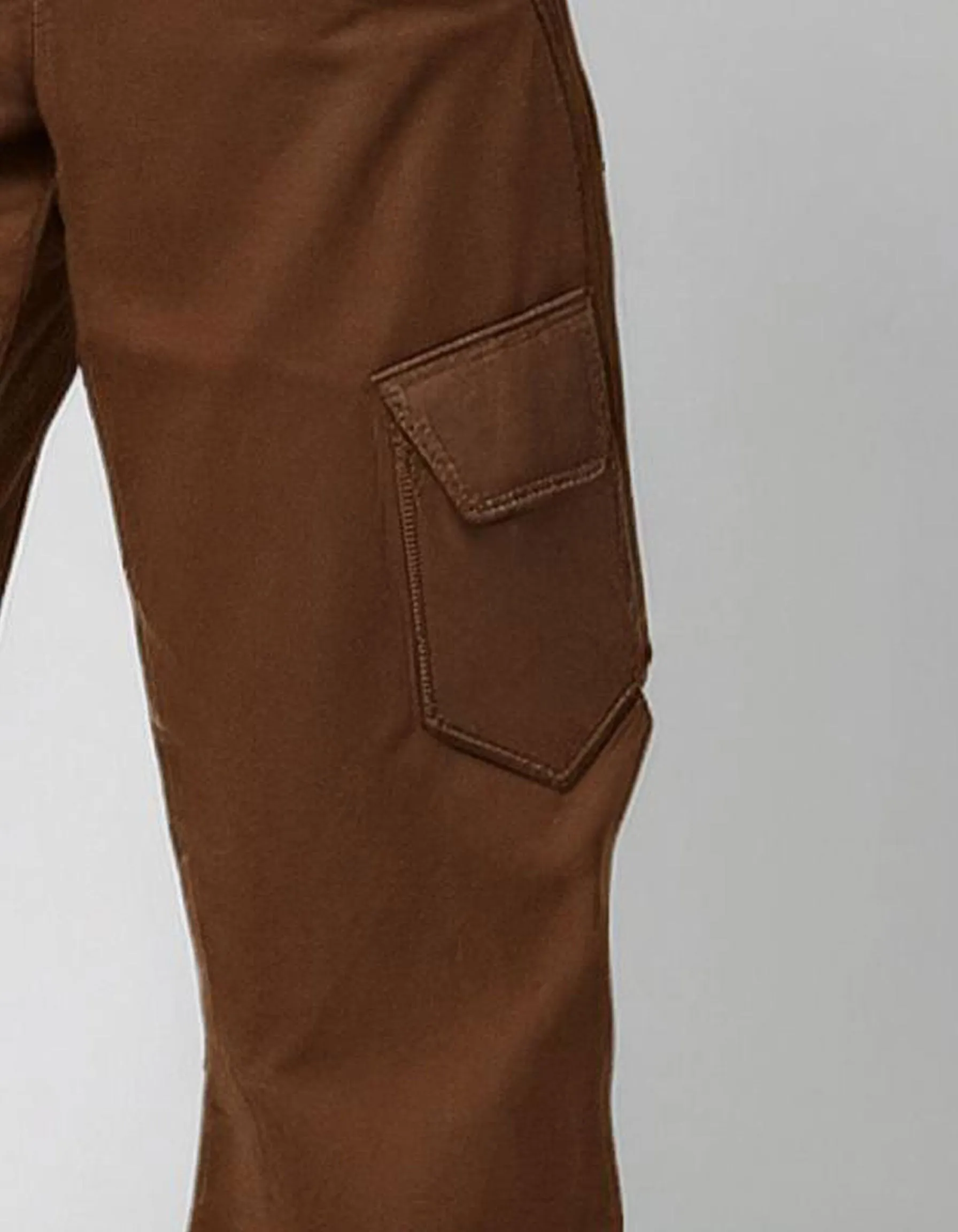 Brown Cargo Pants