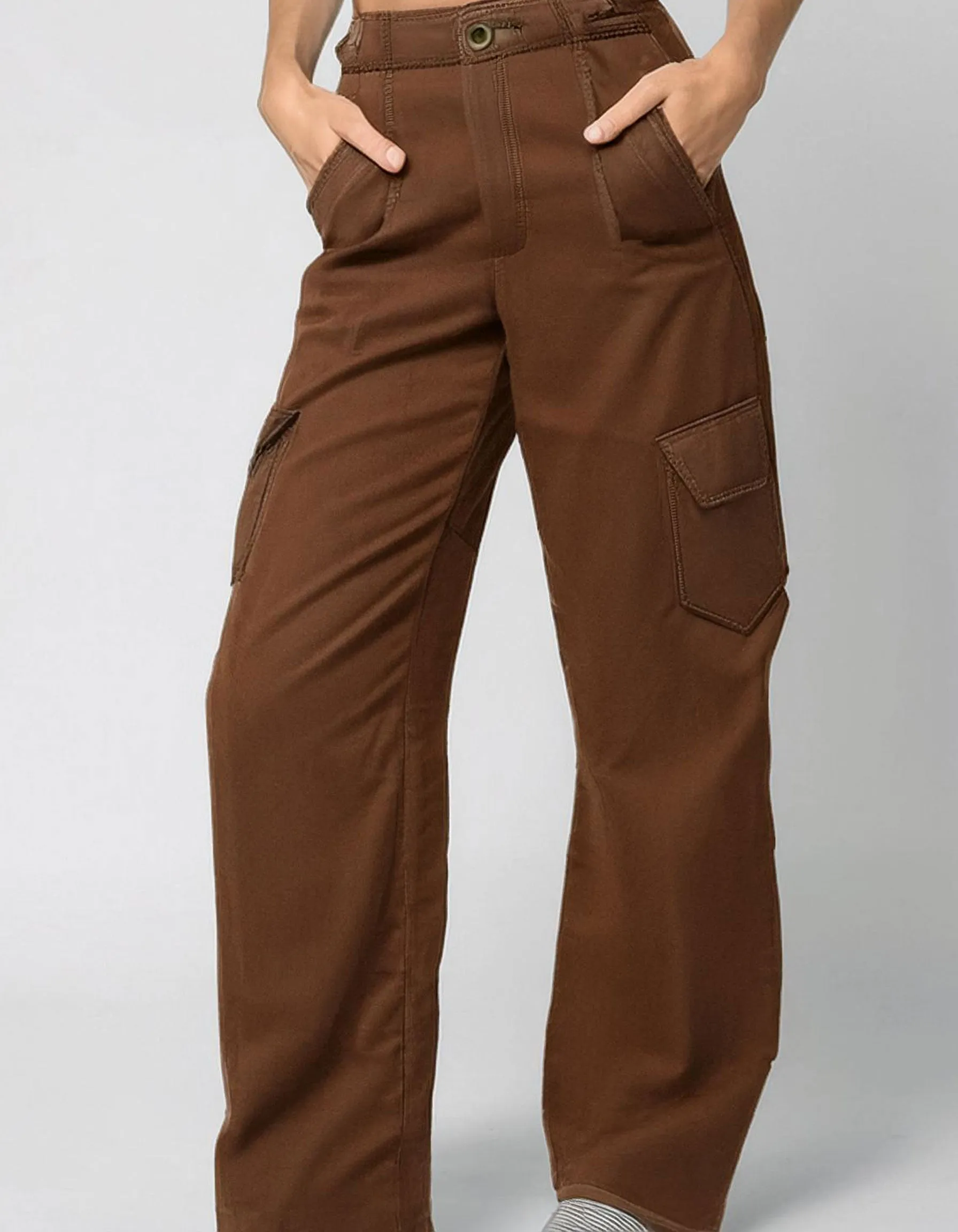 Brown Cargo Pants