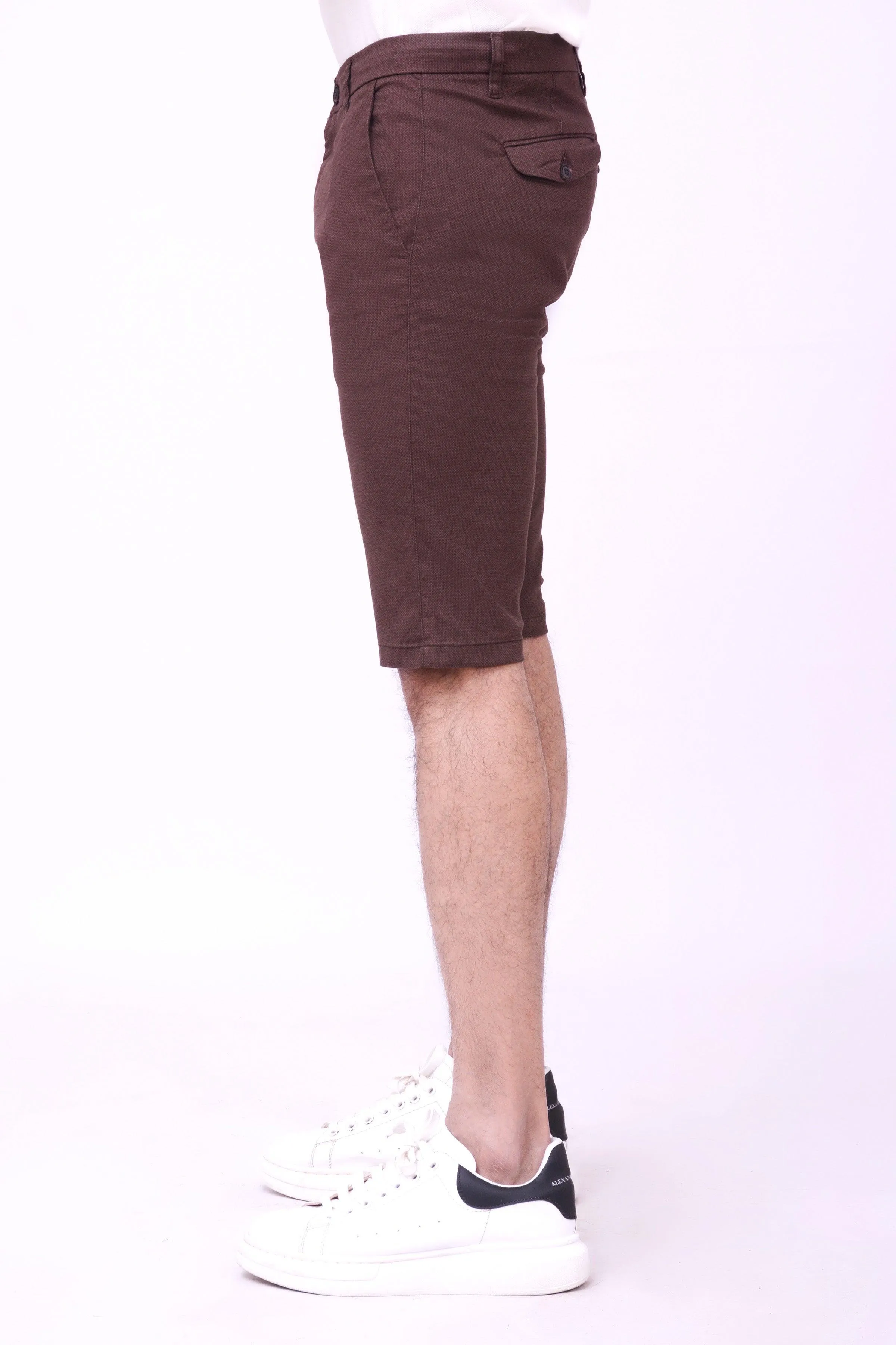 CASUAL CHINO SHORTS BROWN