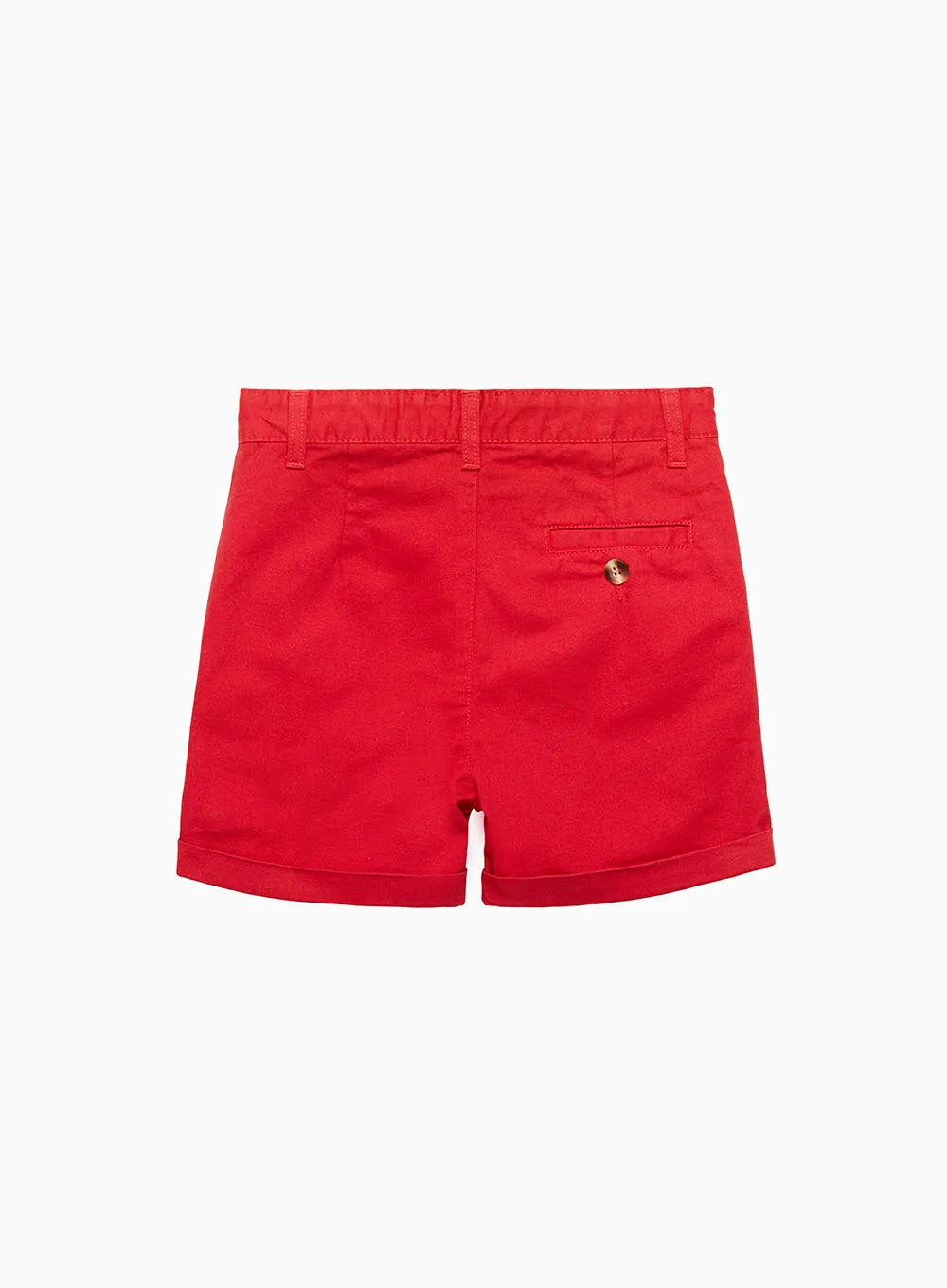 Charlie Chino Shorts in Red