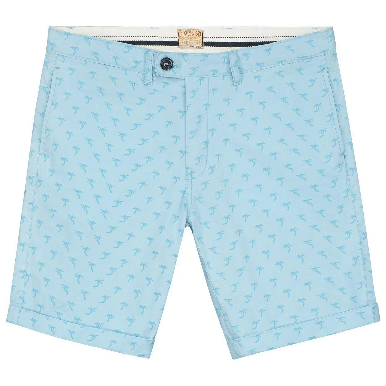 CHINO SHORT PALM CHAMBRAY