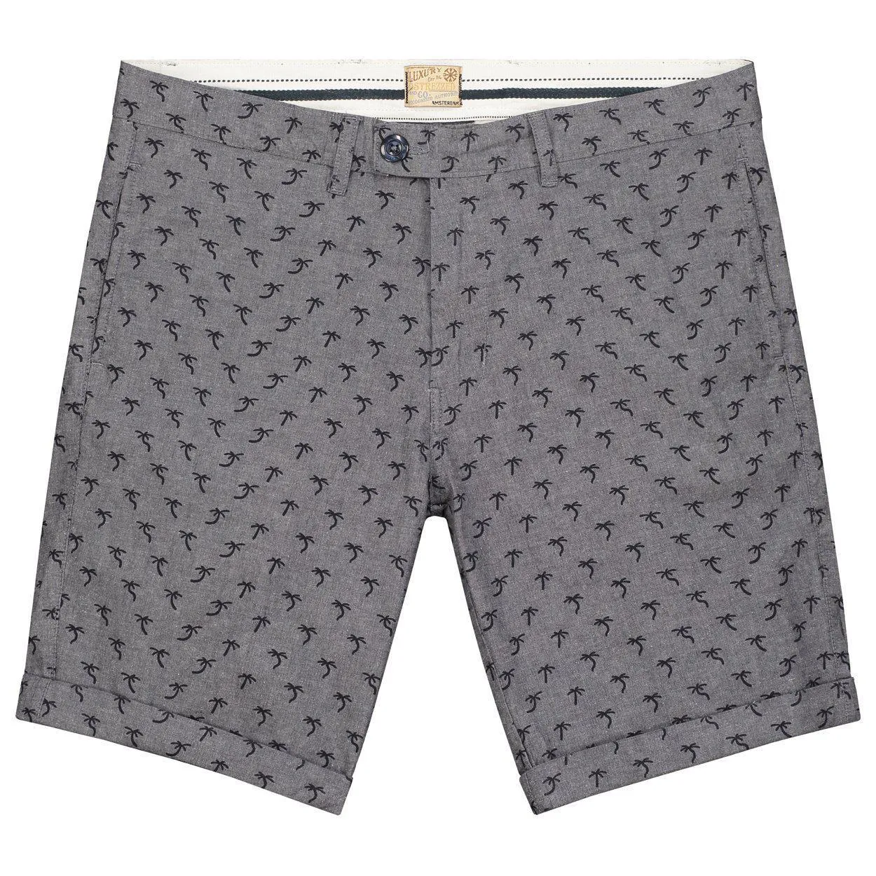 CHINO SHORT PALM CHAMBRAY