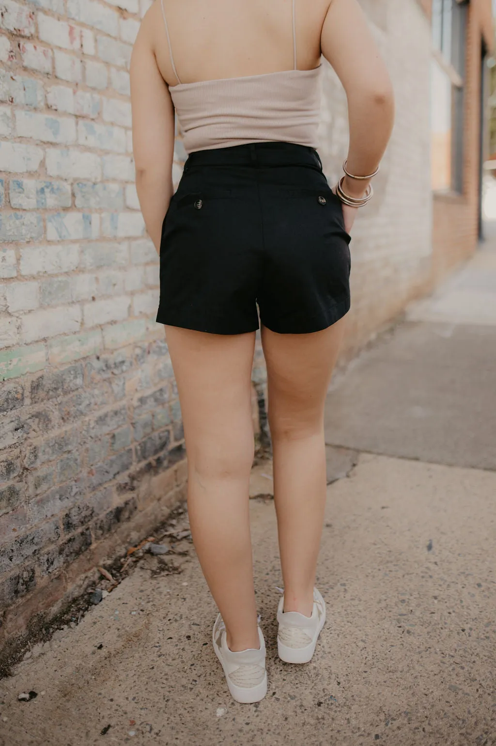 Chino Shorts- Black