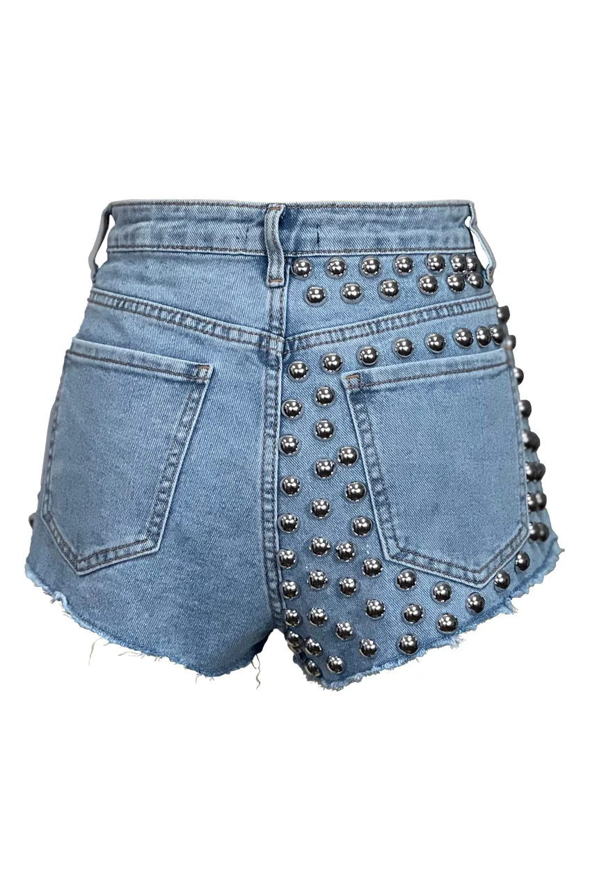 DENIM TACHU SHORTS