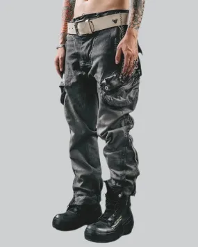 Distressed Cargo Pants