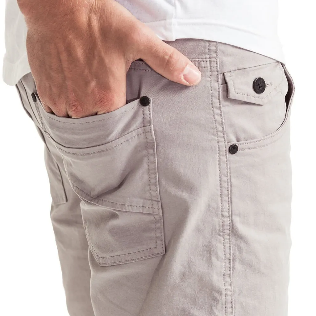 Drill Chino Shorts - Grey