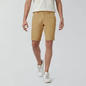 Element Cotton Chinos Shorts For Men Sand Brown