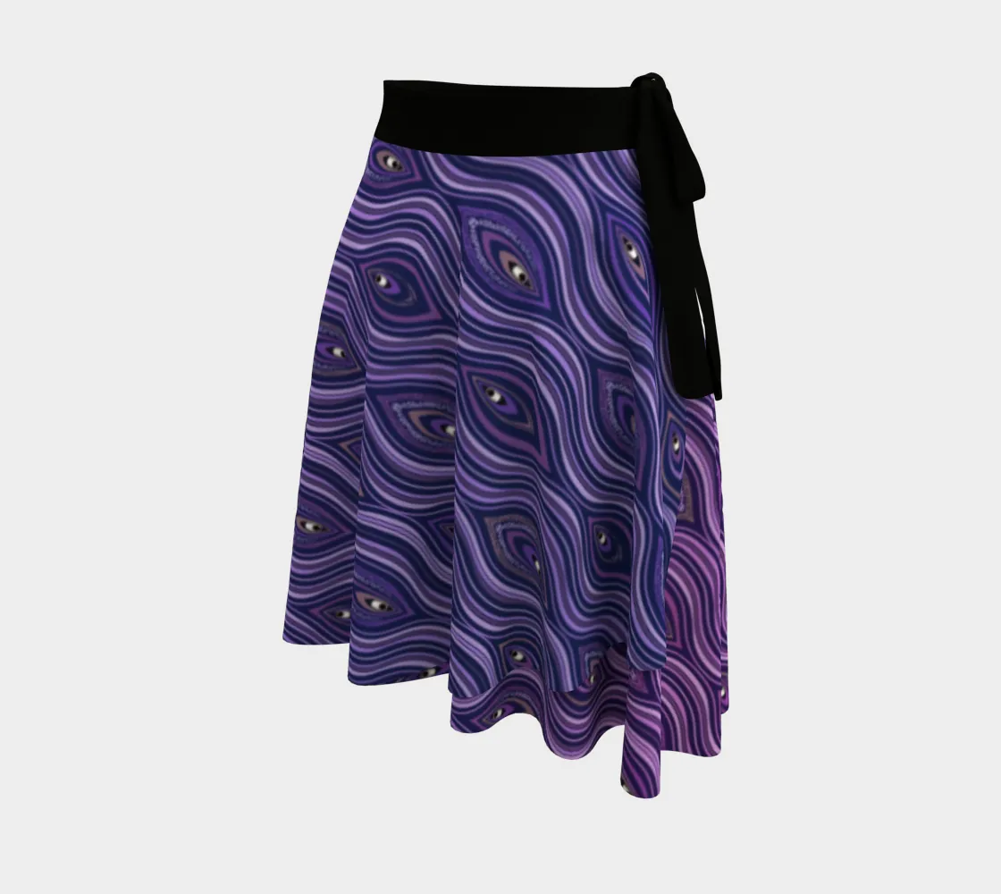 Giddy Plume Wrap Skirt