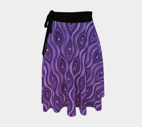 Giddy Plume Wrap Skirt