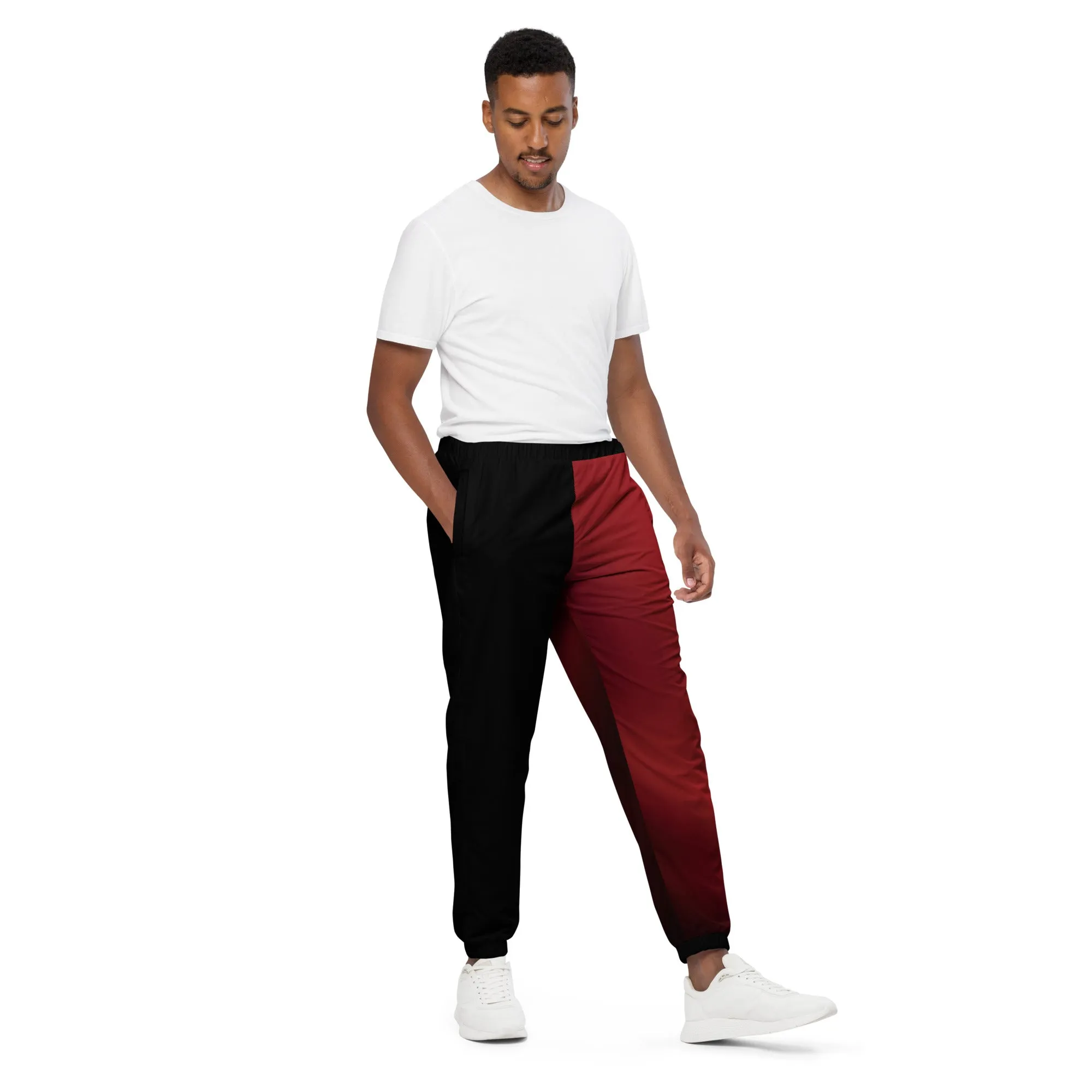 Humble Sportswear™ Men's Fire Red Track Pants