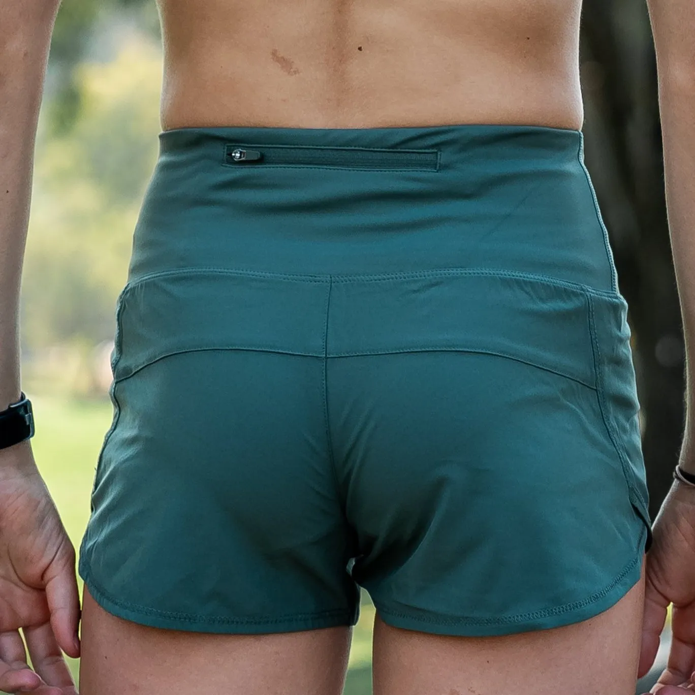 IMPI Stretch Polyshorts - Olive