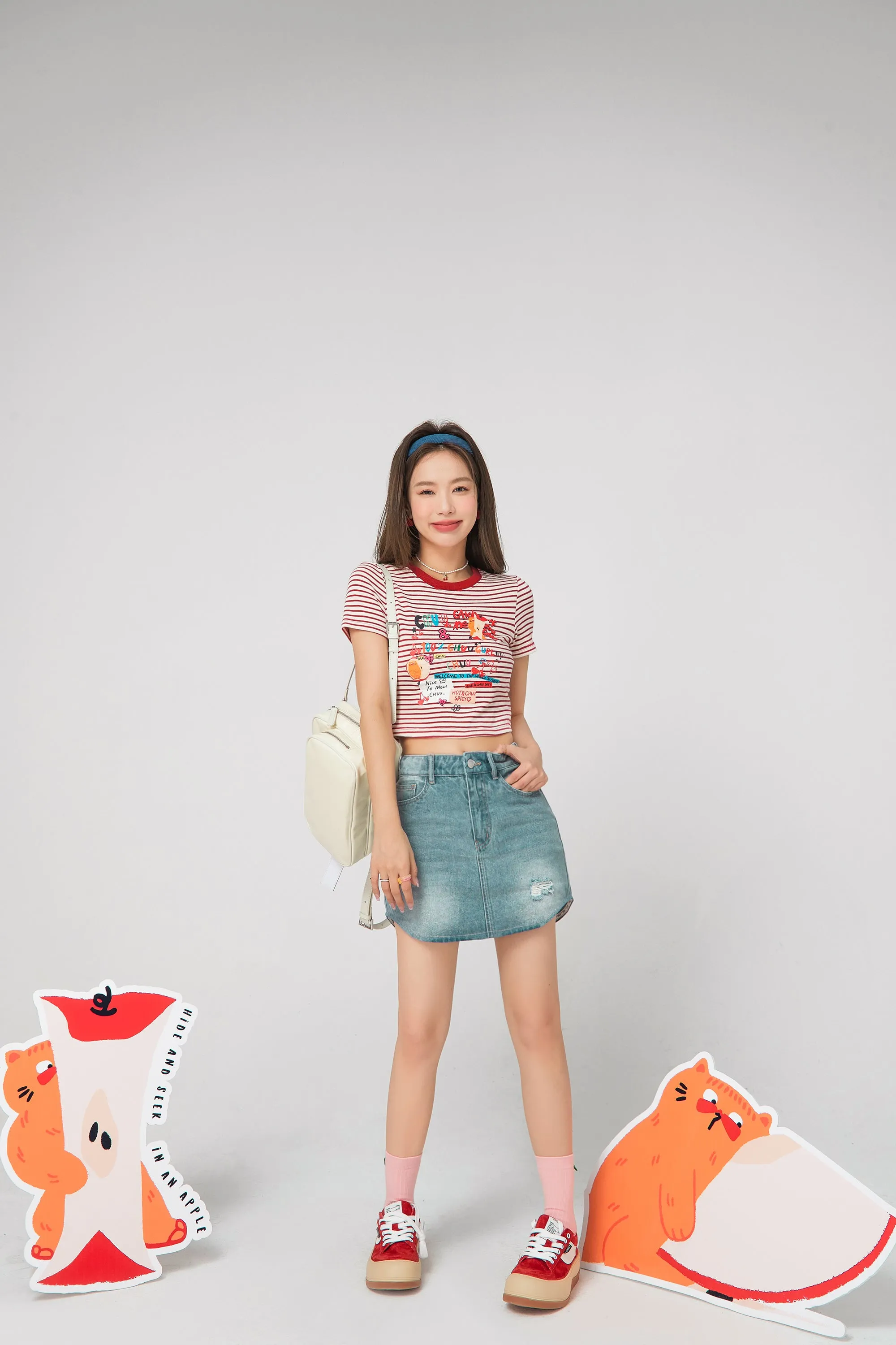 Inspiration Is All Around You Denim Skirt