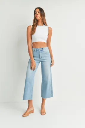 Just Black Slim Wide Leg Jeans