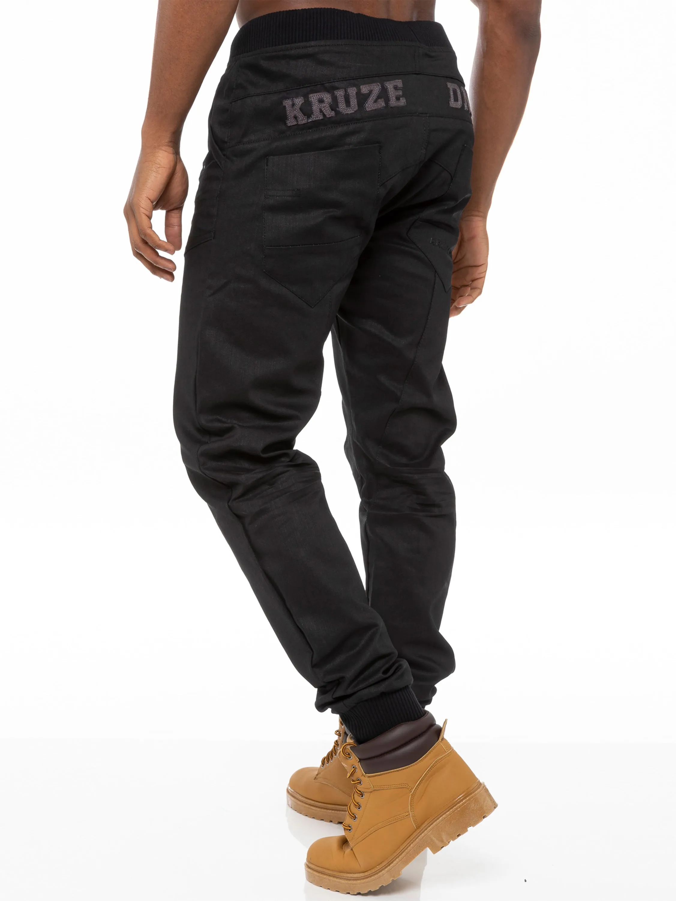 Kruze | Mens Denim Cuffed Jeans