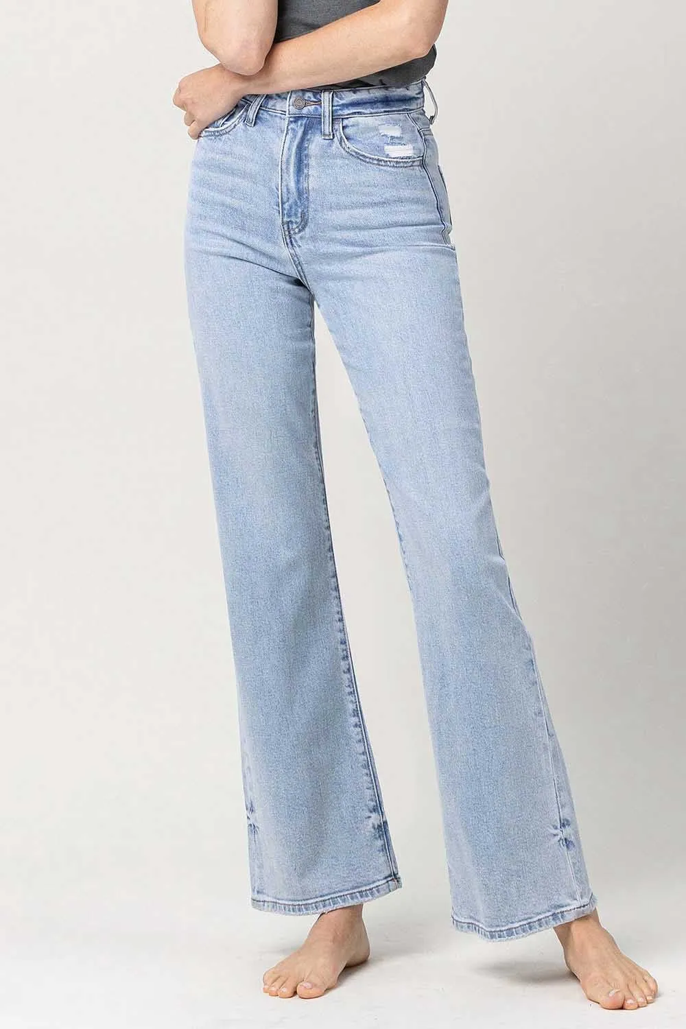 Leslie 90's Vintage Flare Jeans