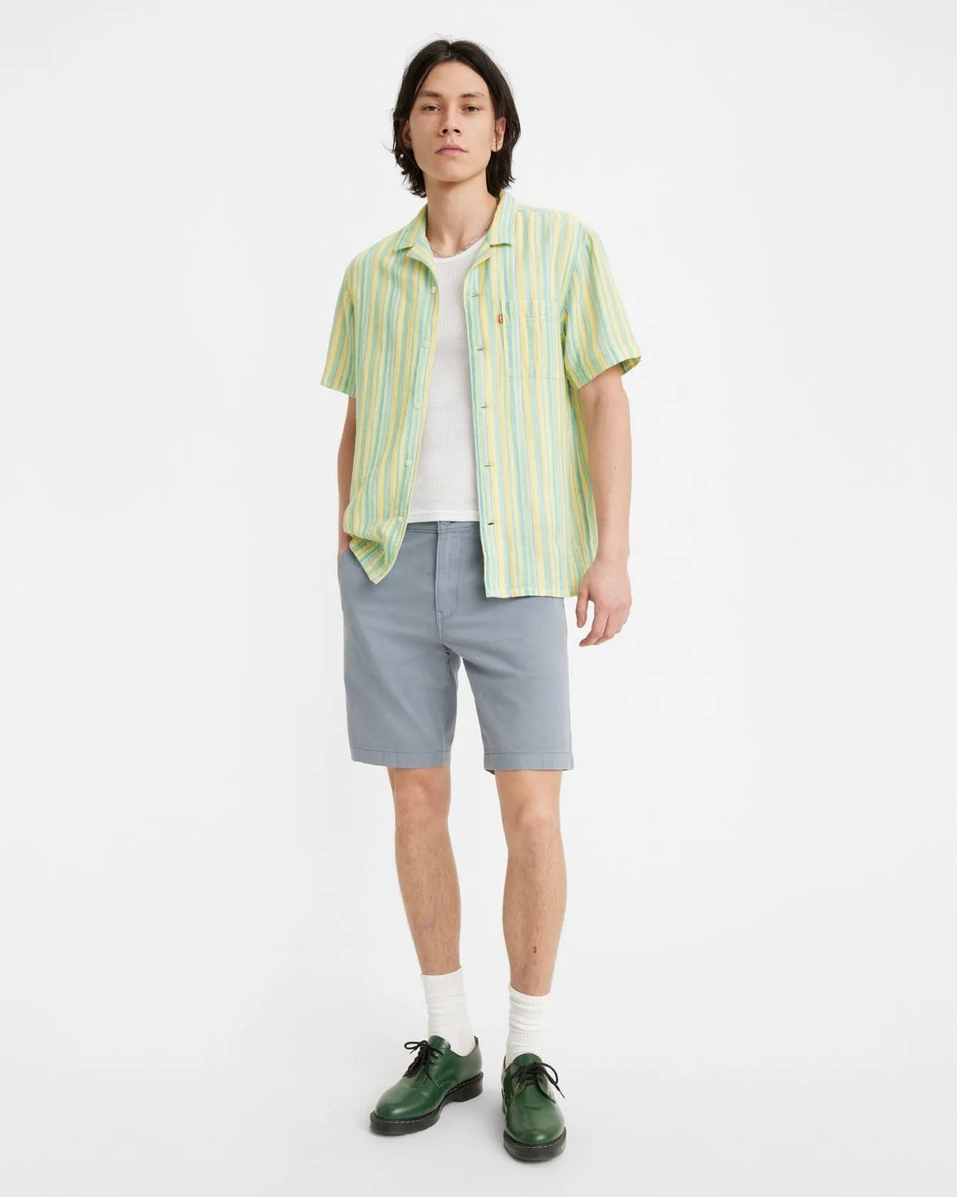 Levi's® XX Chino Taper Shorts II - Kano Blue Lightweight Twill