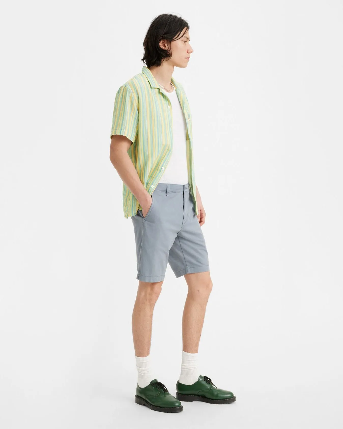 Levi's® XX Chino Taper Shorts II - Kano Blue Lightweight Twill