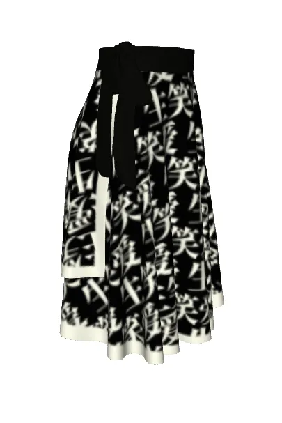 Live Laugh Love Wrap  生笑爱 Skirt