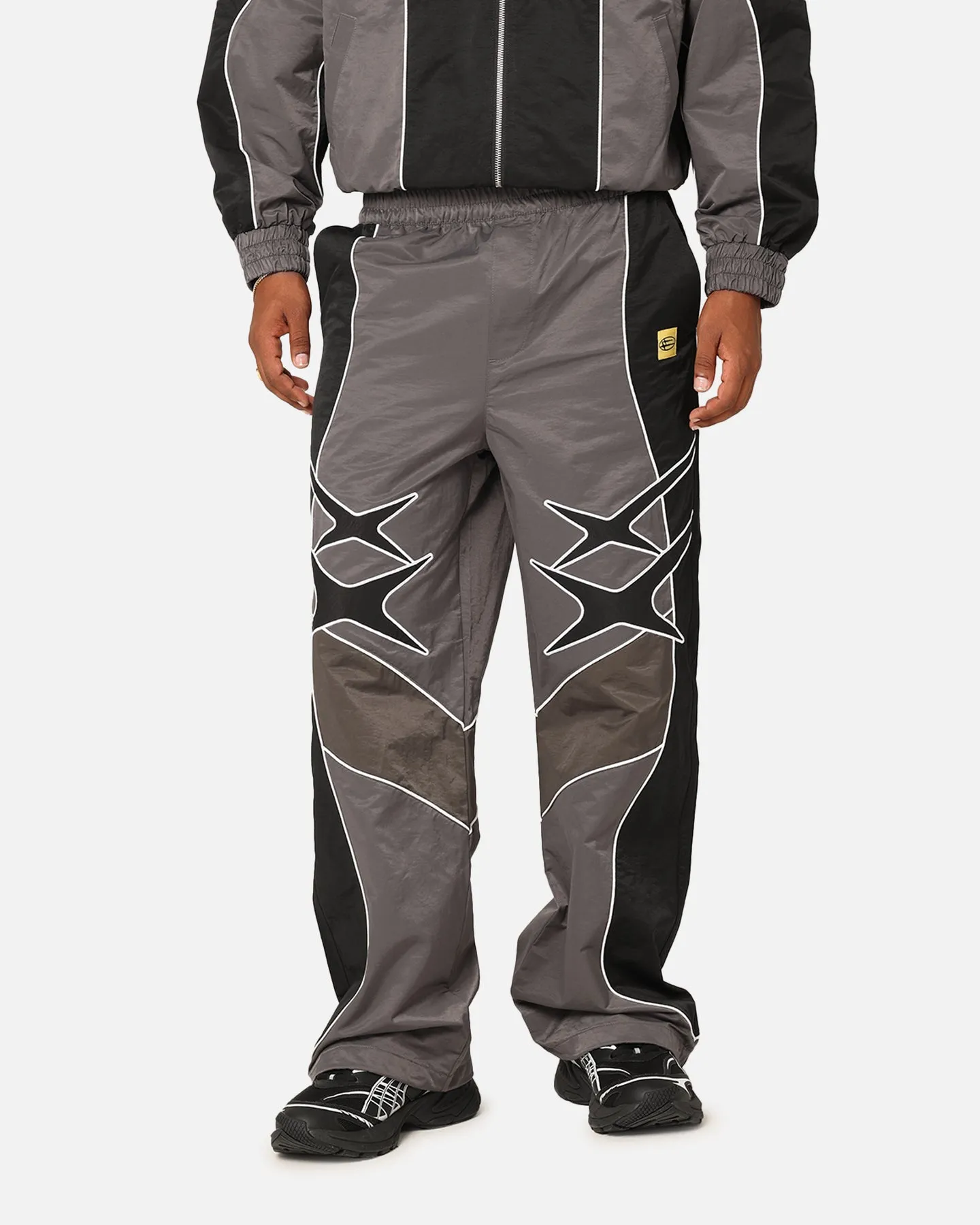 Loiter Paradise Track Pants Black/Grey