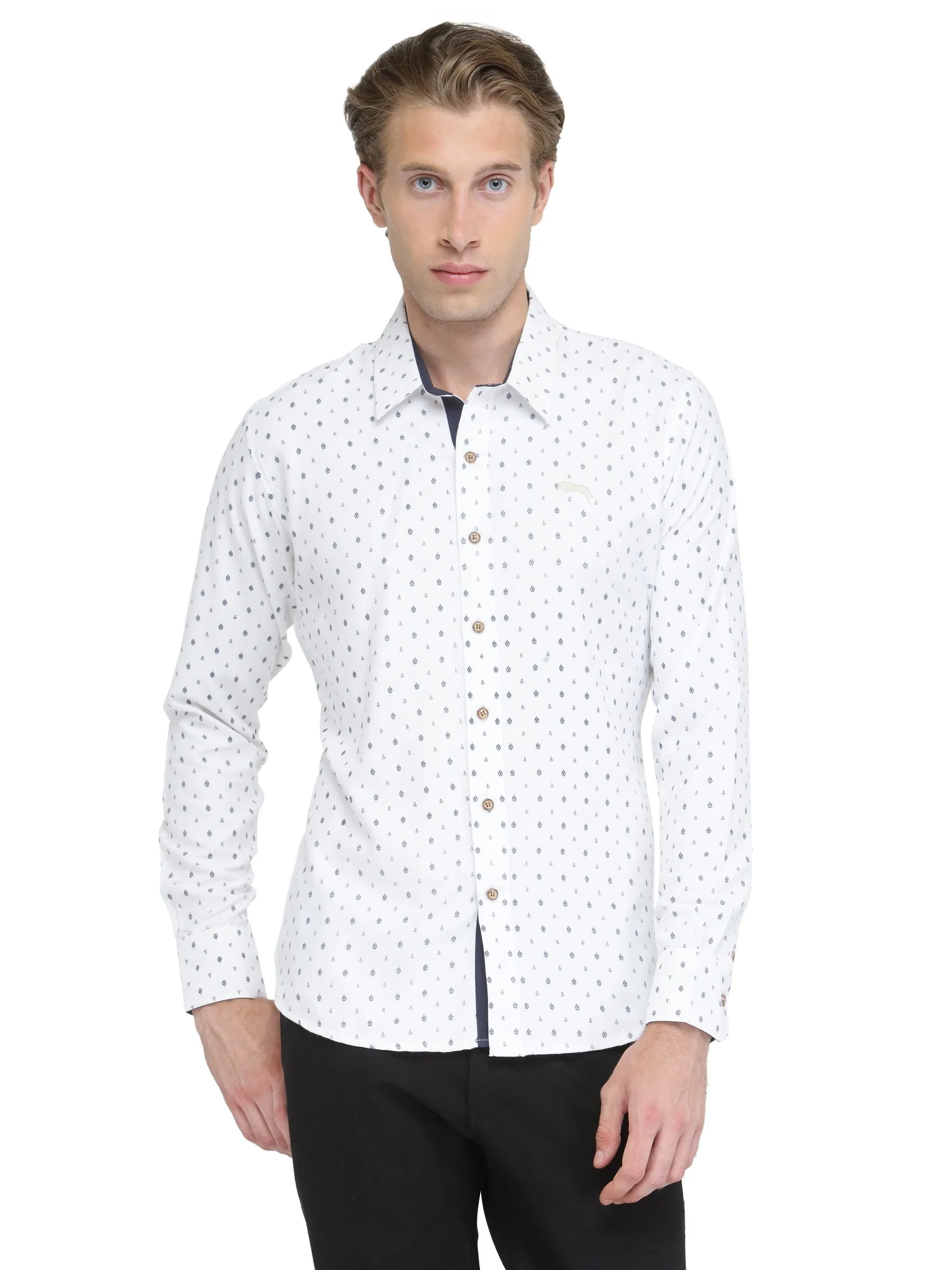 Men Full Sleeve Printed Shirt