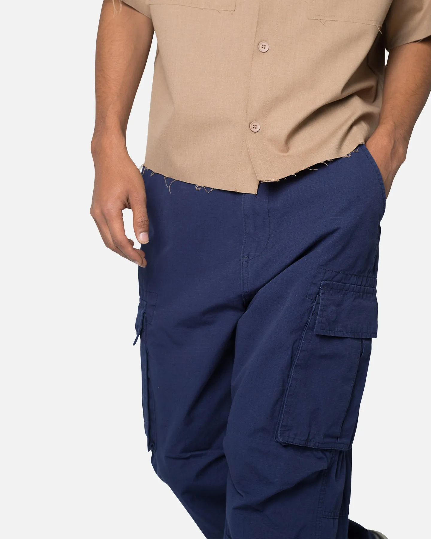 MNML Ultra Baggy Vintage Cargo Pants Navy