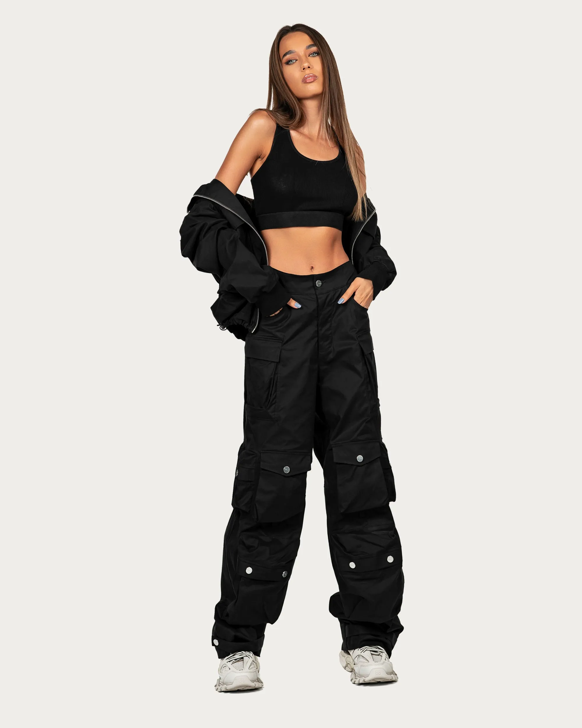 Multi pocket cargo pants - P23807