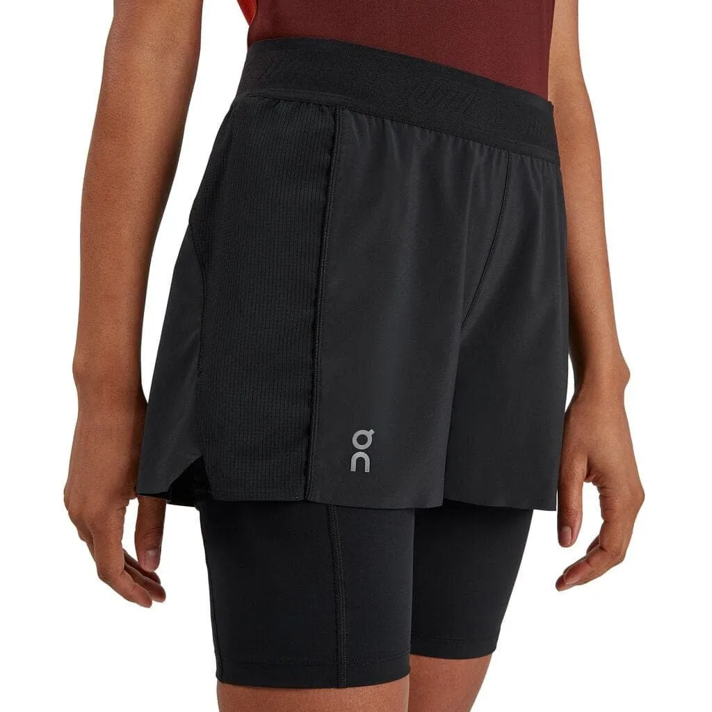 On Running Active Shorts (Womens) - Black