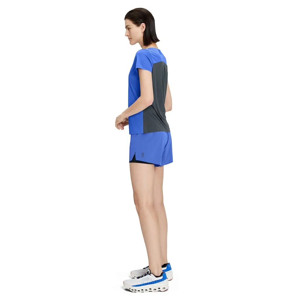 On Running Running Shorts (Womens) - Cobalt/Black