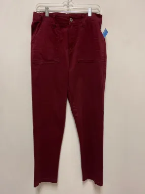 Pants Chinos & Khakis By St Johns Bay In Red, Size: 8