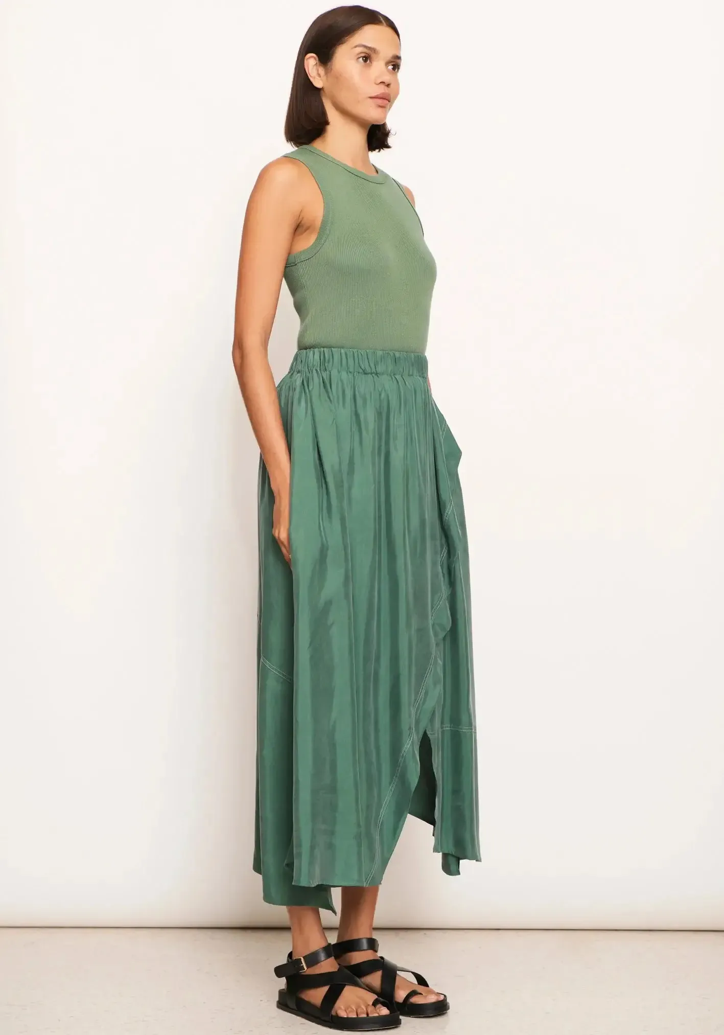 POL Vault Wrap Skirt - Green