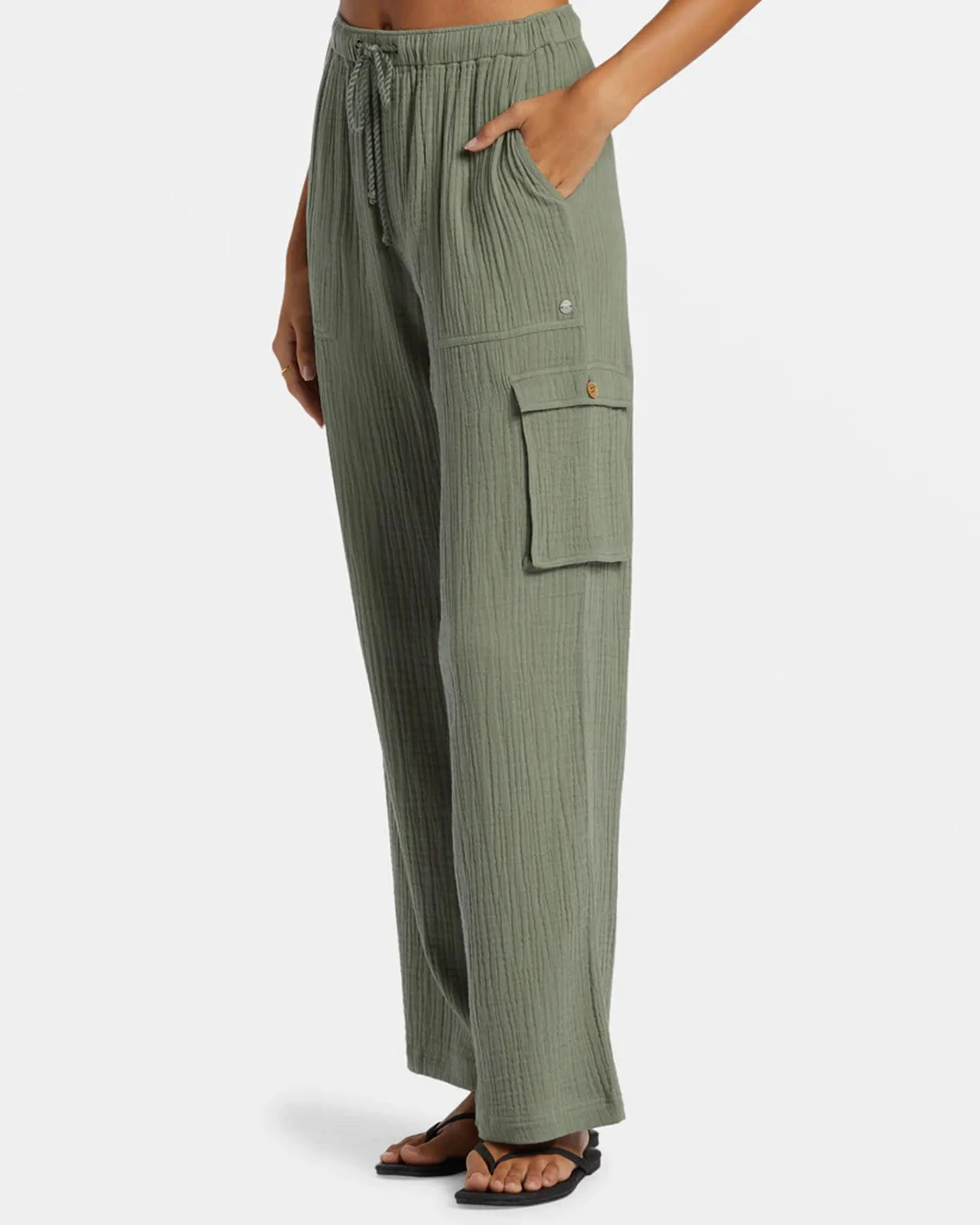 Precious High Waist Cargo Pants