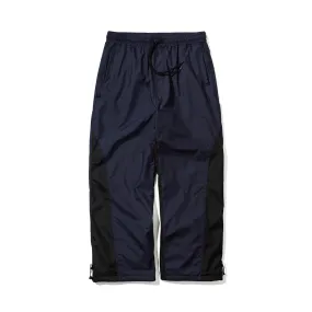 RETRO WIDE TRACK PANTS NAVY