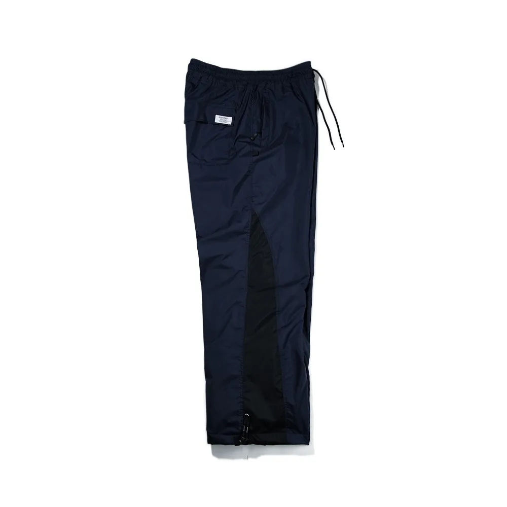 RETRO WIDE TRACK PANTS NAVY