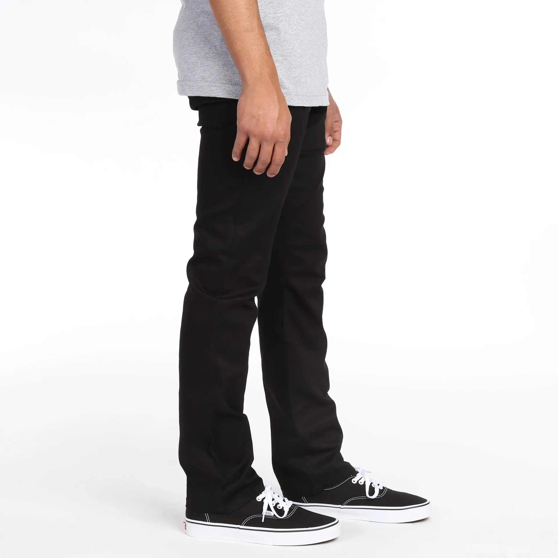 Rustic Dime Slim Fit Chino Pants - Black