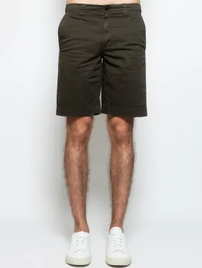 Shorts Chino in Cotone Verde