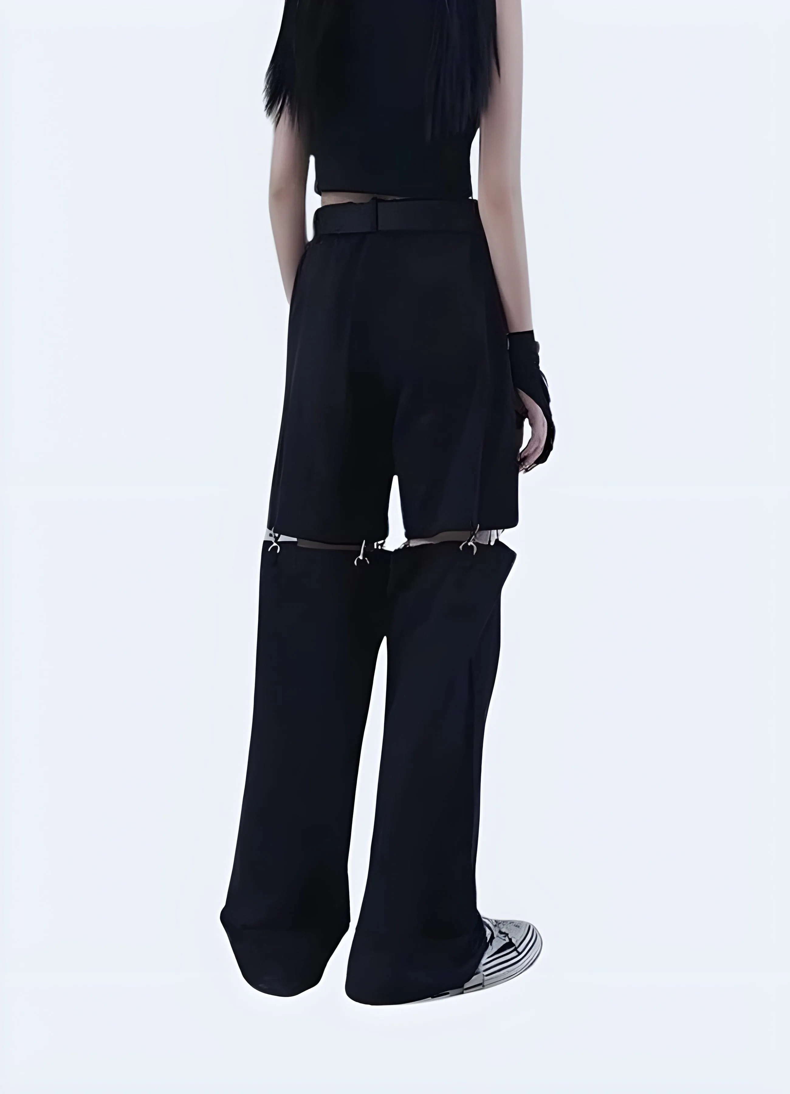 Techwear Convertible Cargo Pants Women