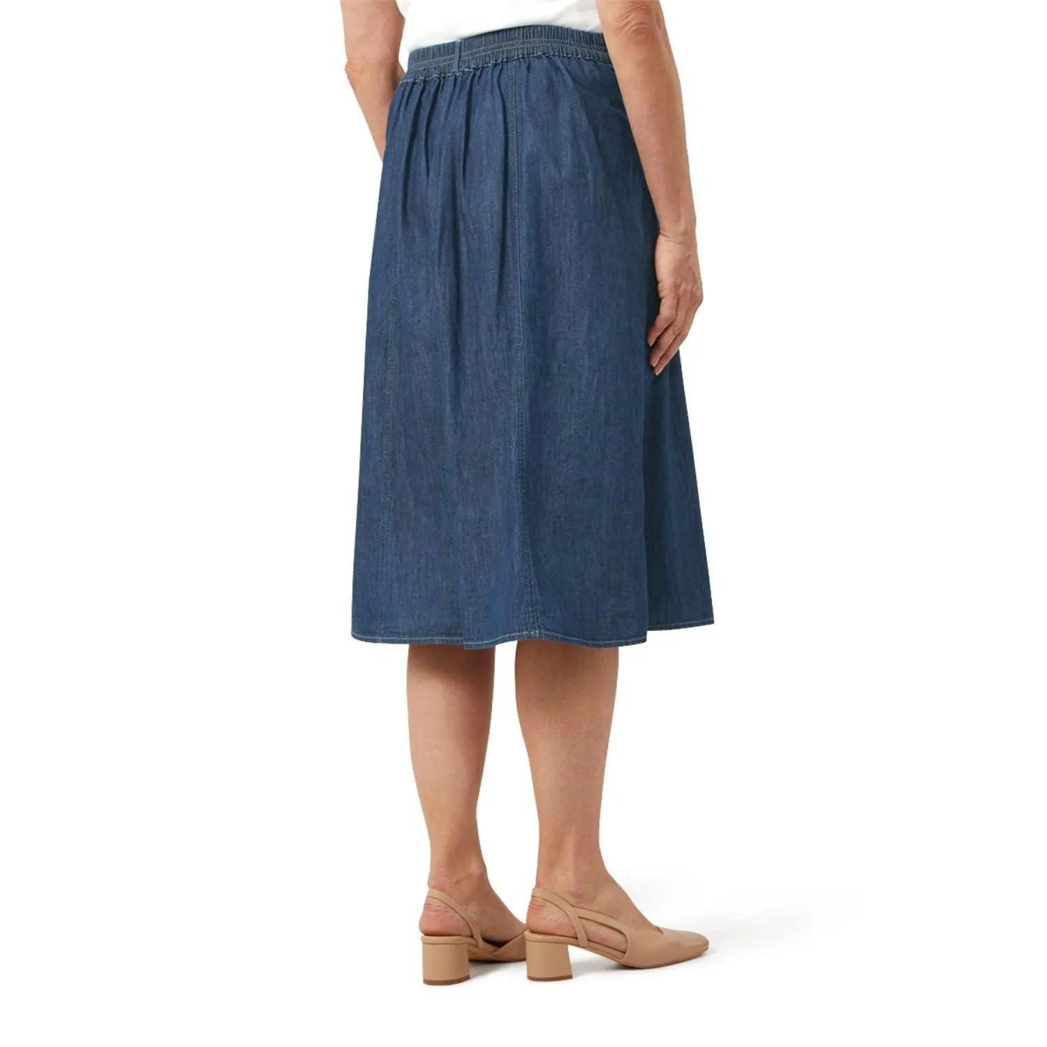 TIGI 18/20 Denim Panel Skirt