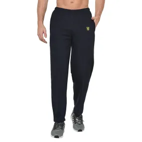 Vimal Jonney Dark Blue Cotton Trackpant For Men's