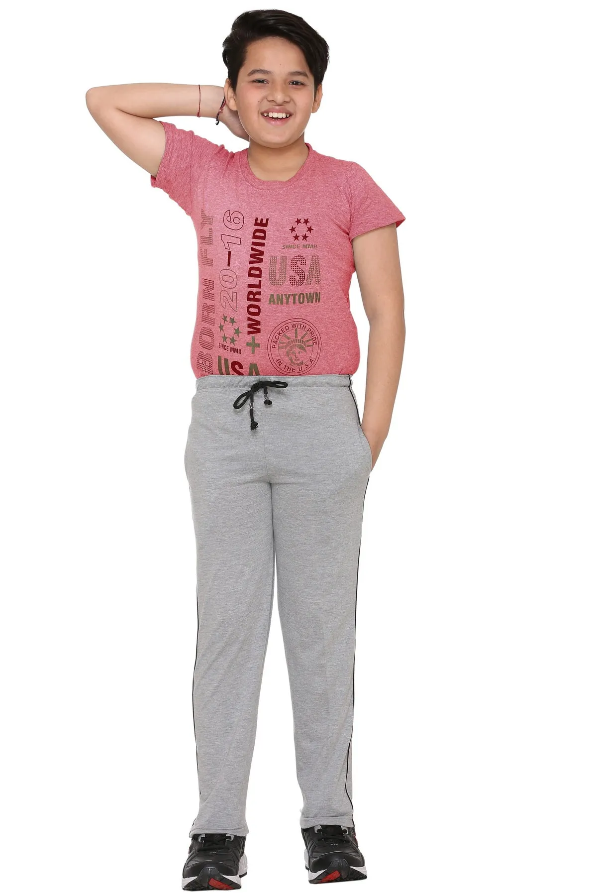 Vimal Jonney Kids's Gray Trackpants