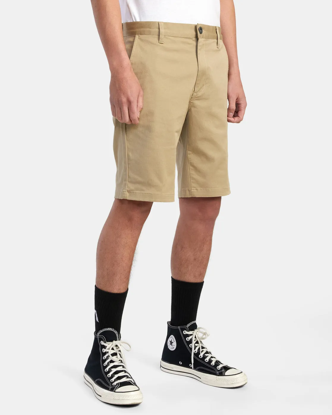 Weekend Stretch 20" Chino Shorts - Khaki