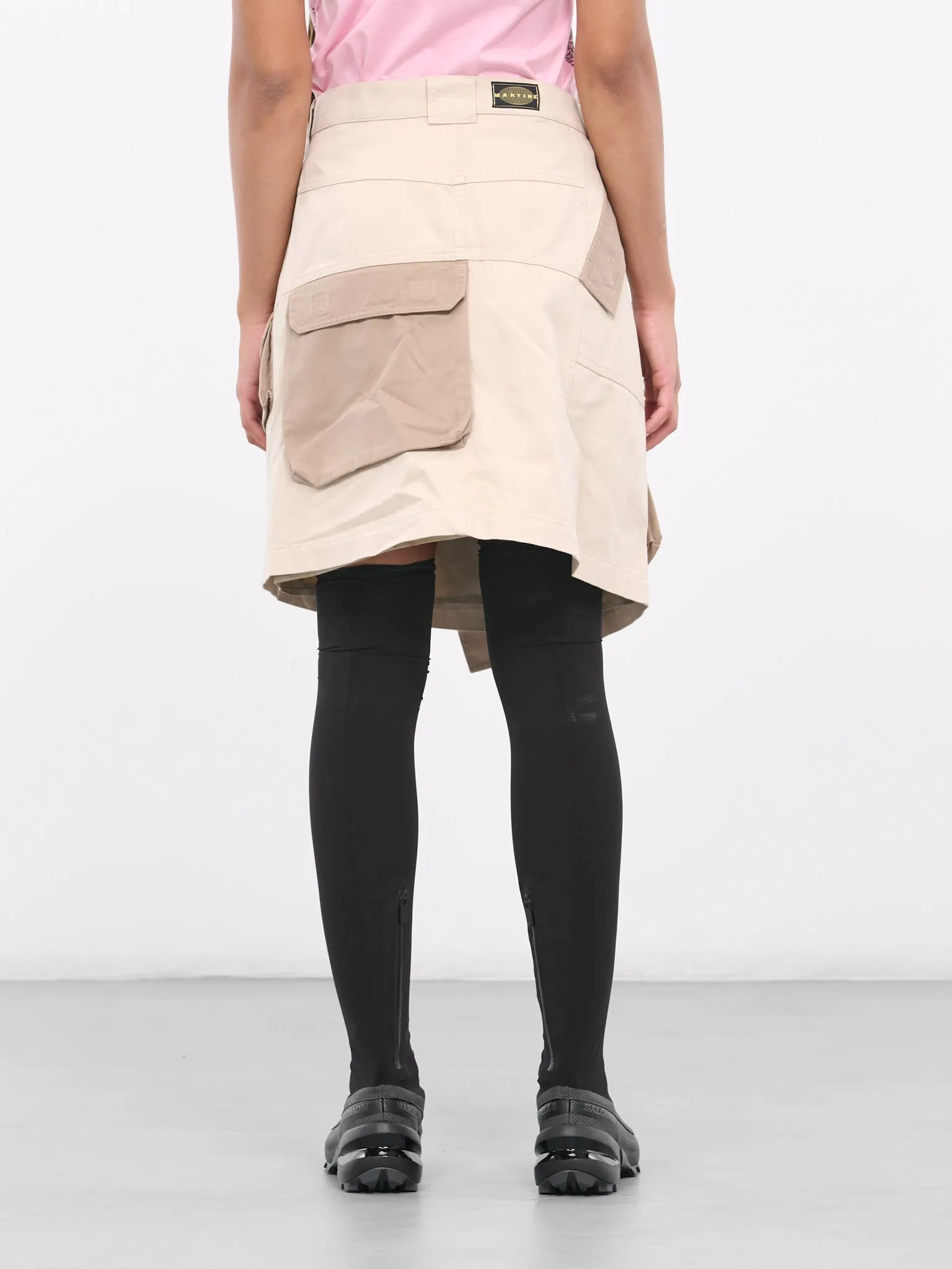 Wrap Cargo Skirt (MR821W-BEIGE)