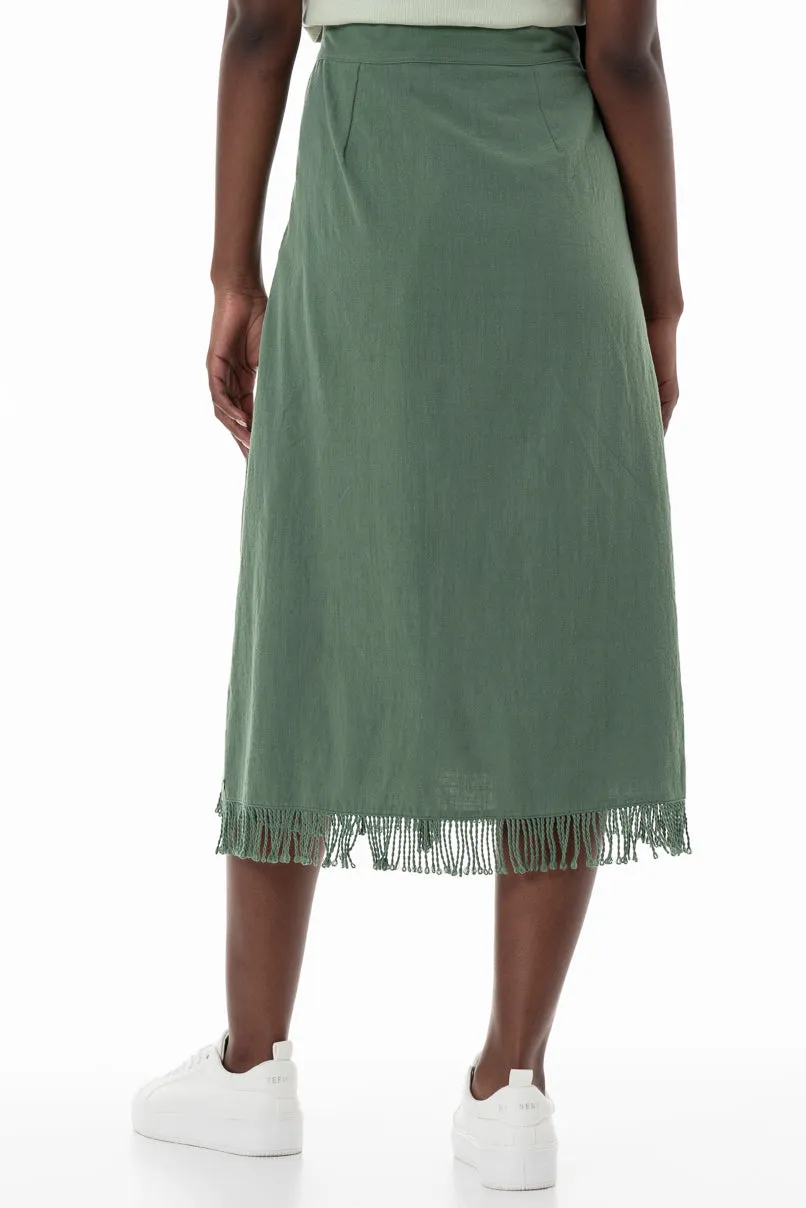 Wrap Skirt _ 153854 _ Green