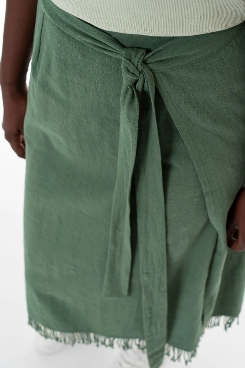 Wrap Skirt _ 153854 _ Green