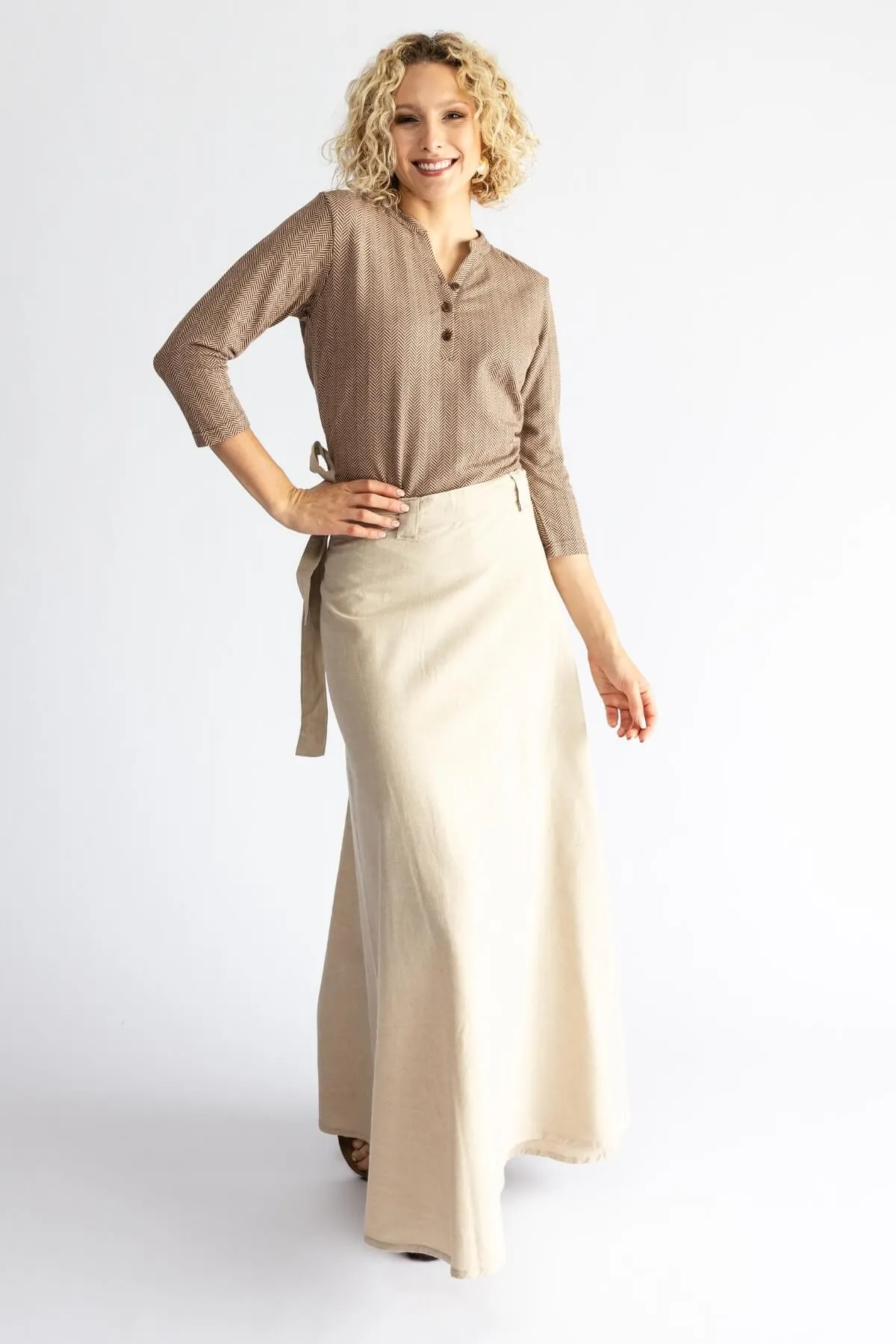 Wrap Skirt - Oatmeal