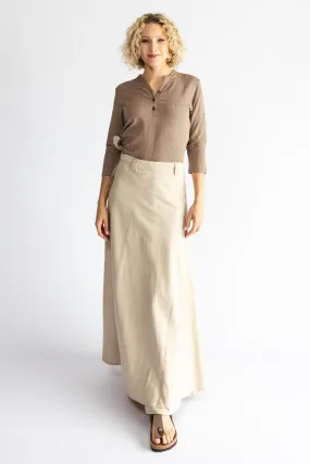 Wrap Skirt - Oatmeal